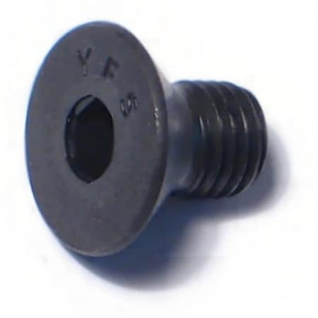 Midwest Fastener 5/16"-24 Socket Head Cap Screw, Flat, Plain Steel, 1/2 in Length, 10 PK 79546